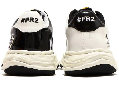 maison mihara yasuhiro wayne low leather fr2 atmos black white