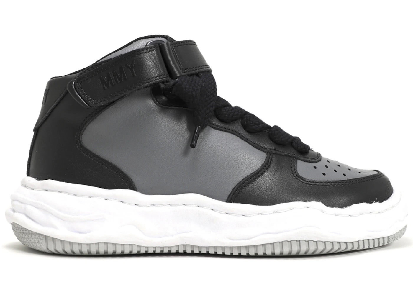 maison mihara yasuhiro wayne og sole high black grey