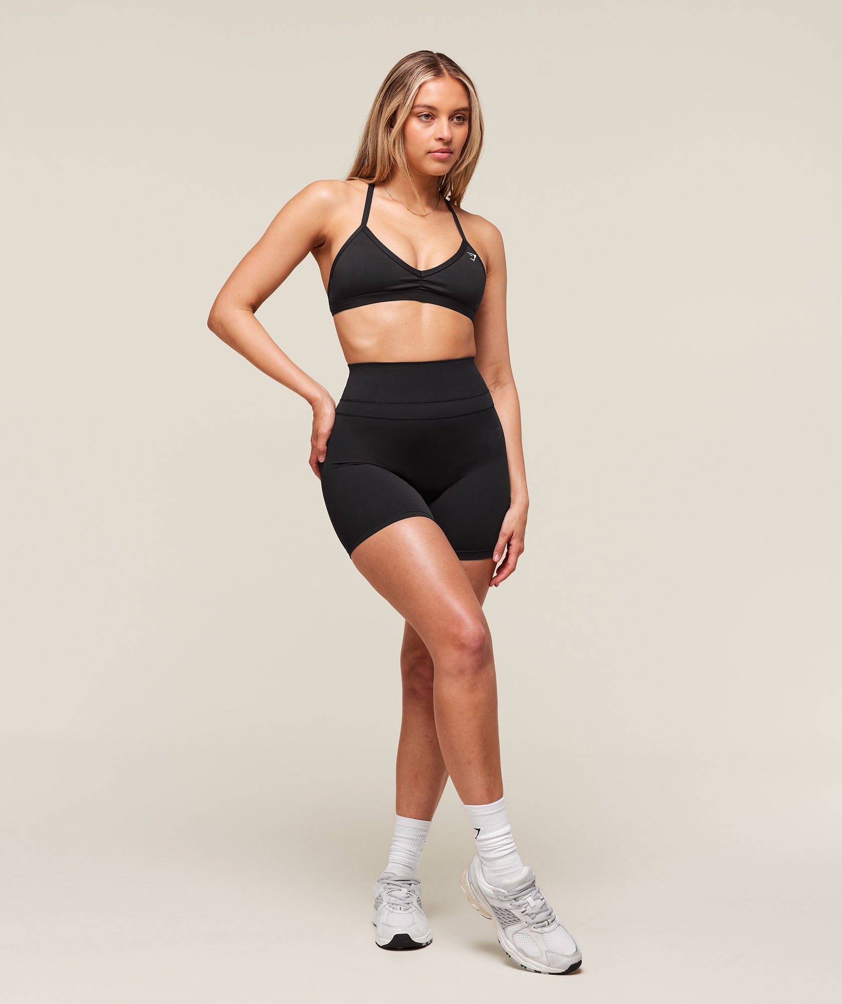 Women's Gymshark Minimal Sports Bra Black