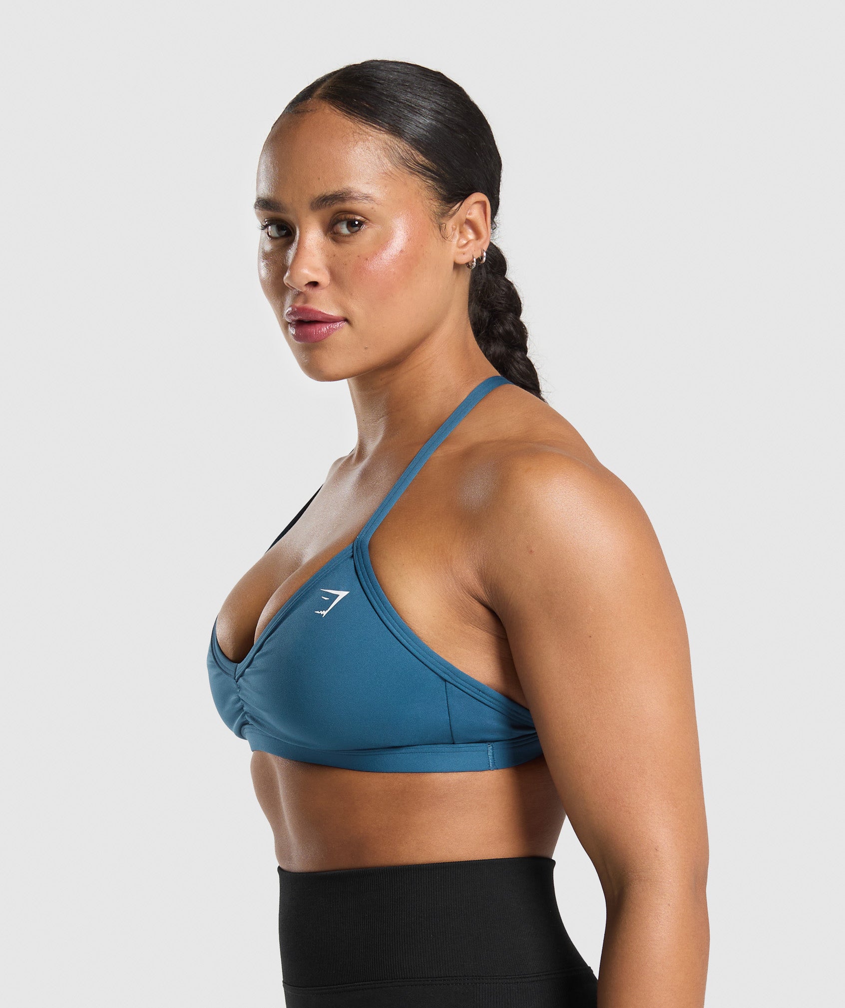 Women's Gymshark Minimal Sports Bra Success Blue