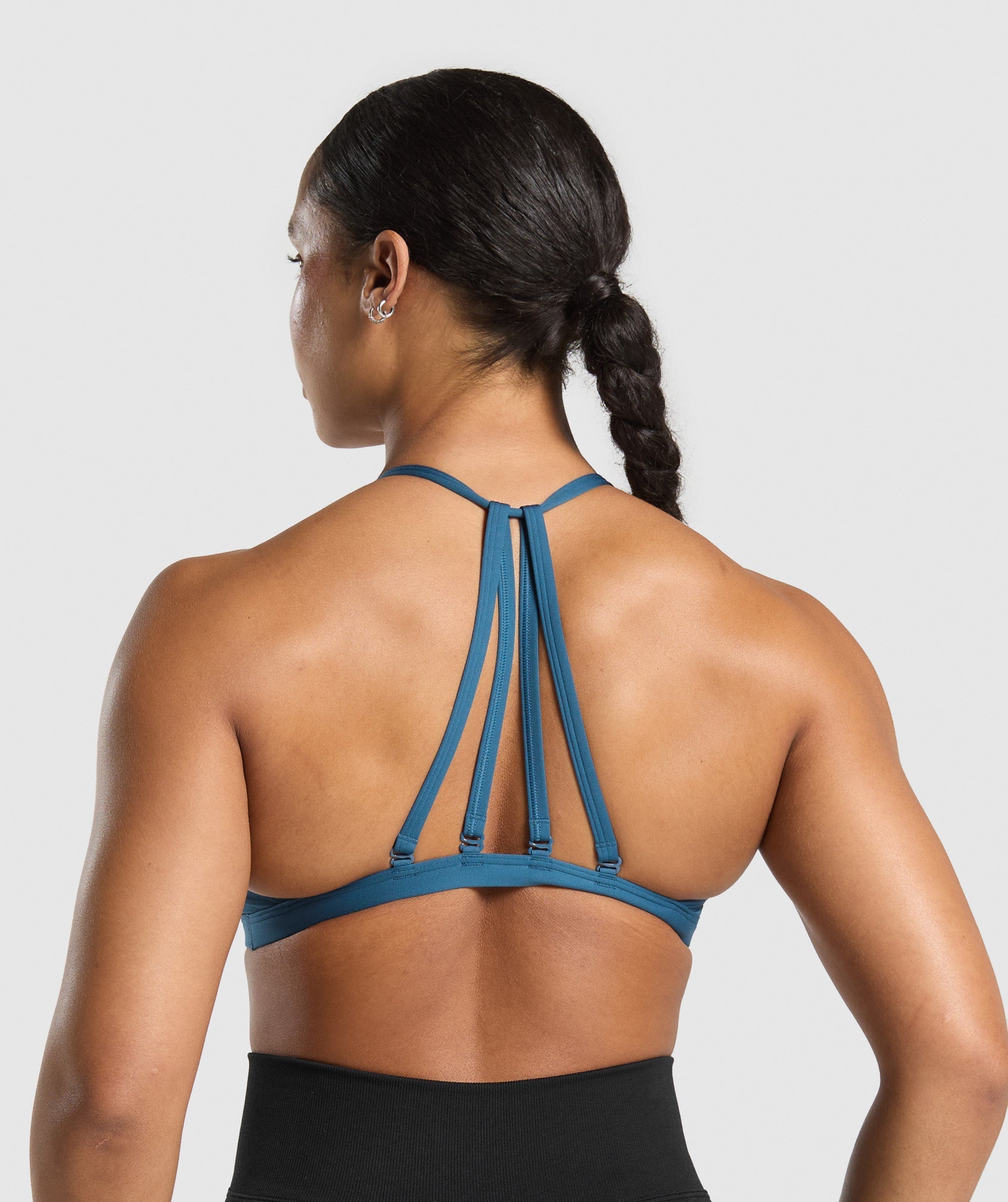 Women's Gymshark Minimal Sports Bra Success Blue