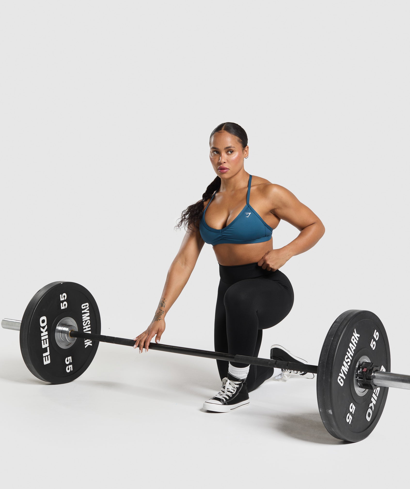 Women's Gymshark Minimal Sports Bra Success Blue