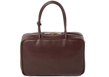 Miu Miu Leather Beau Bag Briarwood