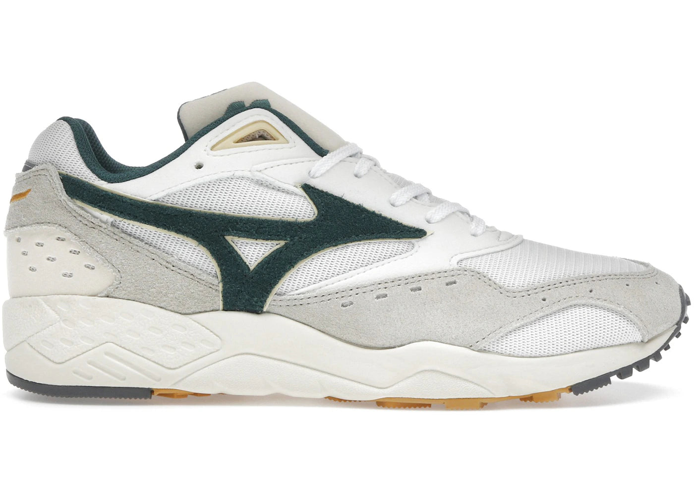 Mizuno Contender S Snow White Bistro Green