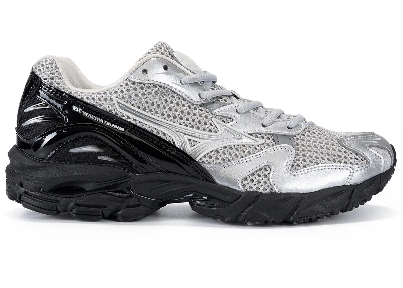Mizuno Mizuno Wave Rider 10 Harbor Mist Silver Black