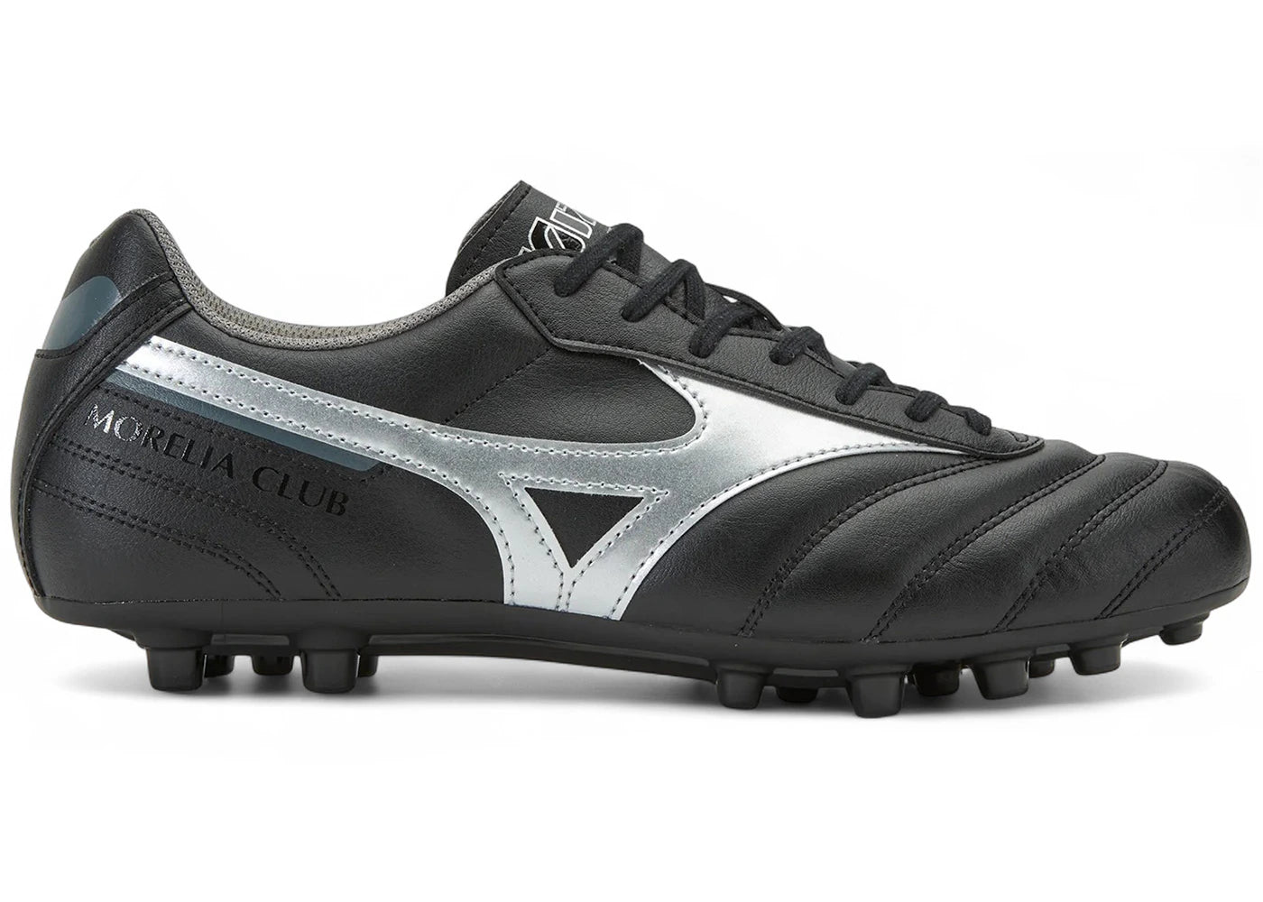 Mizuno Morelia Ii Club Ag Black Galaxy Silver Dark Shadow