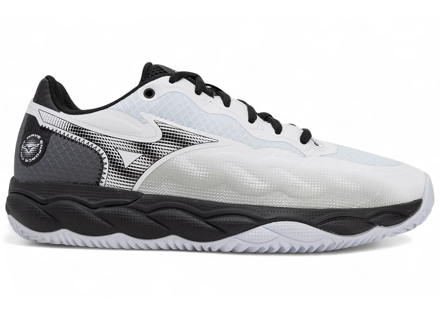 Mizuno Wave Enforce Court Cc White Black Iron Gate