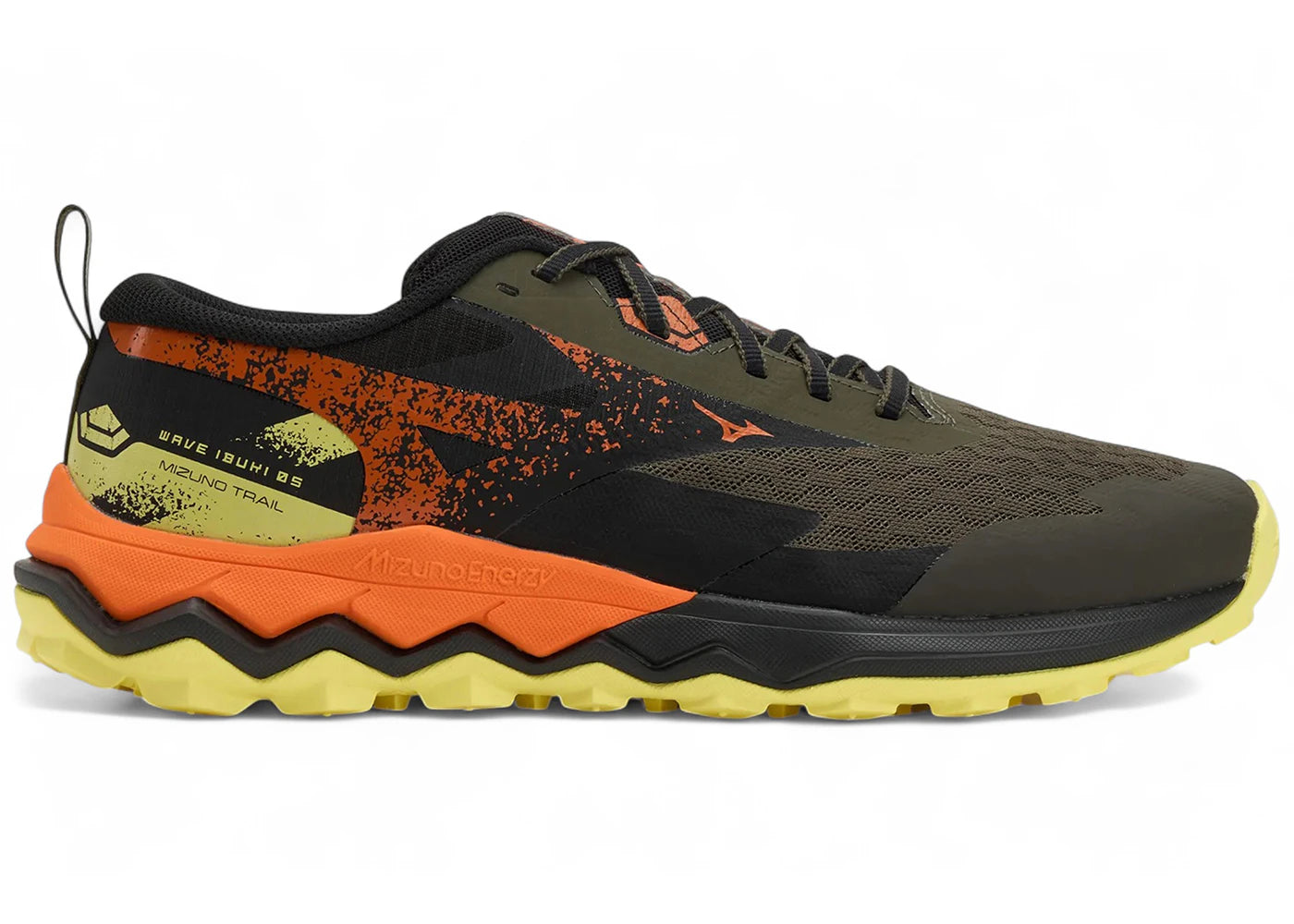 Mizuno Wave Ibuki 5 Grape Leaf Exotic Orange Lemon