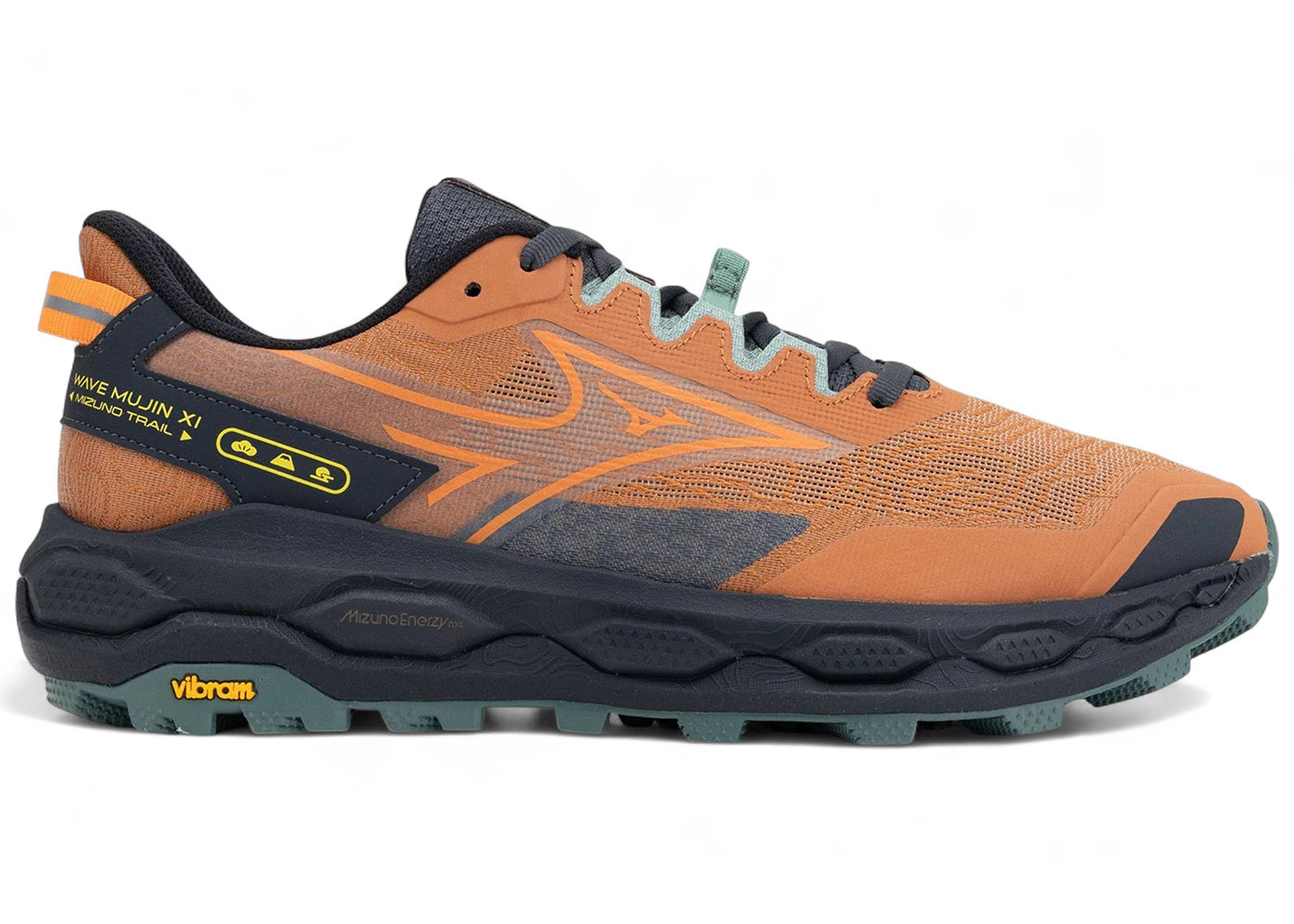 Mizuno Wave Mujin 11 Sunburn Autumn Sunset Granite