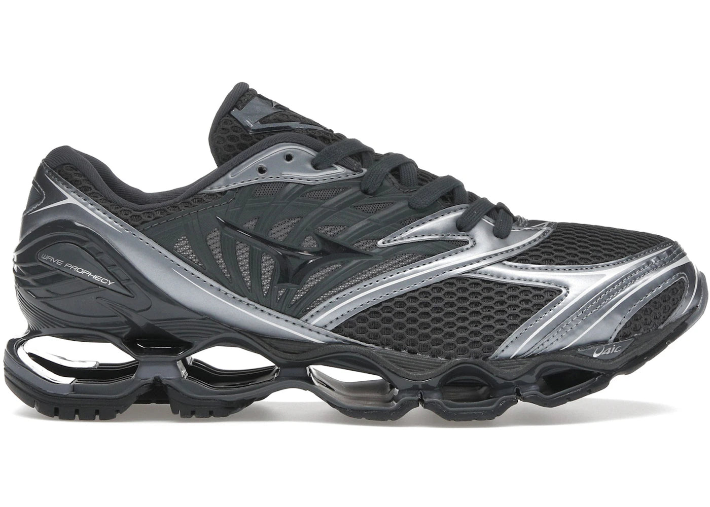 Mizuno Wave Prophecy Ls Y2K Pack Black Sand Metallic Grey