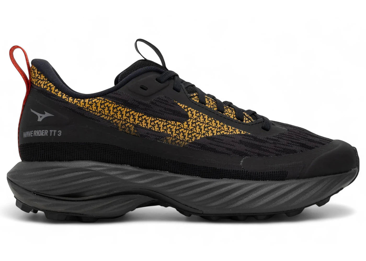 Mizuno Wave Rider Tt 3 Black Sand Citrus Quiet Shade (Women'S)