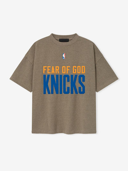 Essentials Knicks 90S Tee Homestead Heather