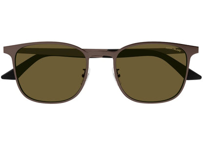 Mont Blanc Square Sunglasses Red-Brown Mb0331S-003