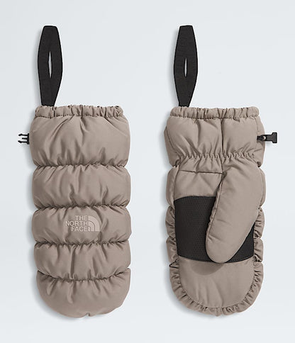 The North Face Montana Puffer Mitts White Dune TNF Black Sumac Mocha Brown Slate Moss/Ripstop