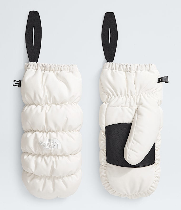 The North Face Montana Puffer Mitts White Dune TNF Black Sumac Mocha Brown Slate Moss/Ripstop