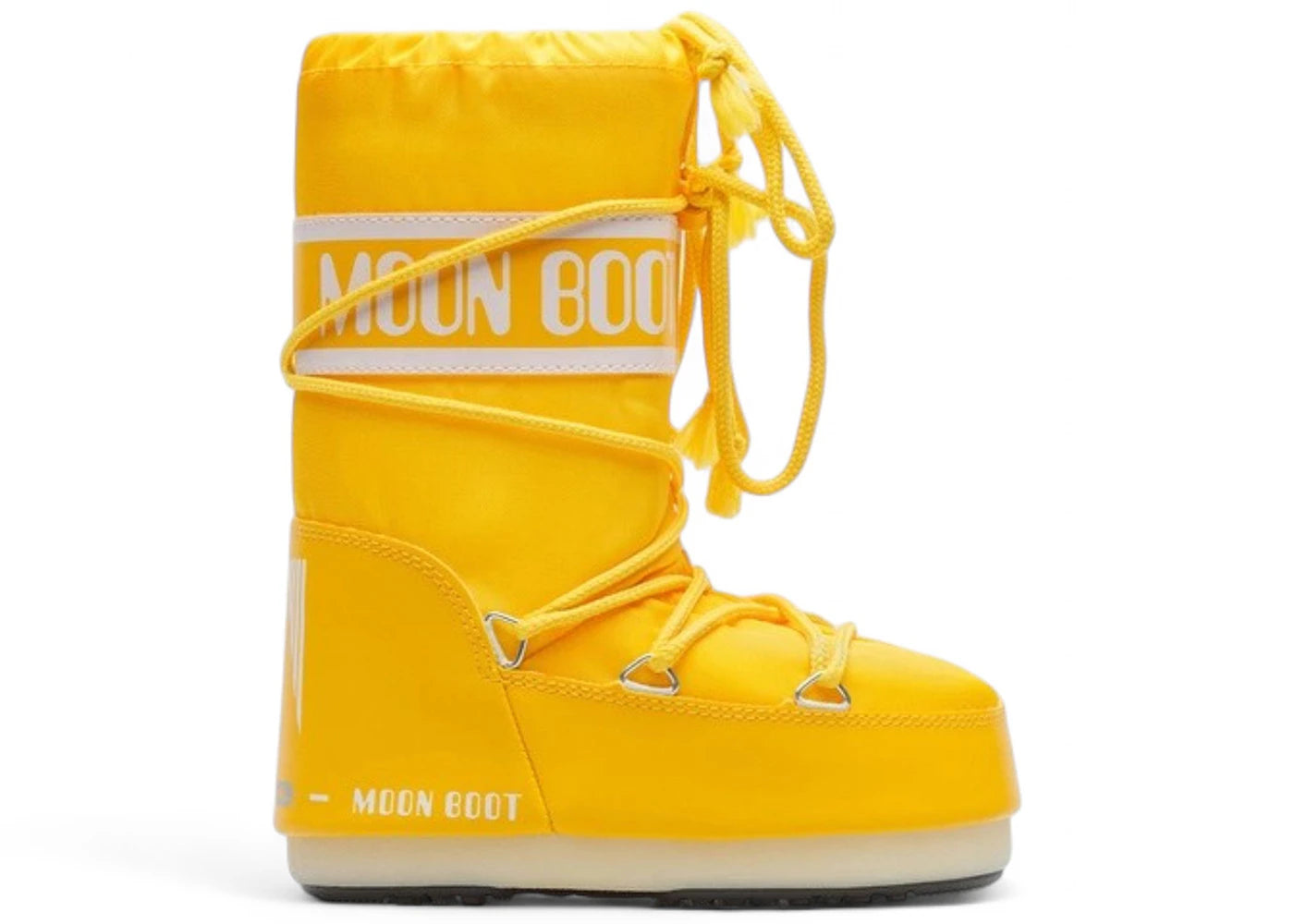 Moon Boot Icon Nylon Yellow (Women'S)