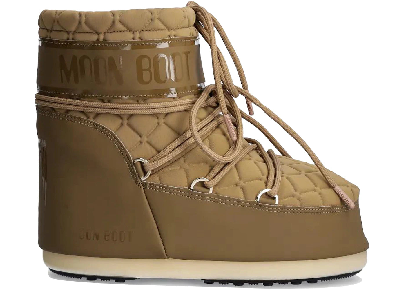 Moon Boot Icon Quilt Low Boot Caramel