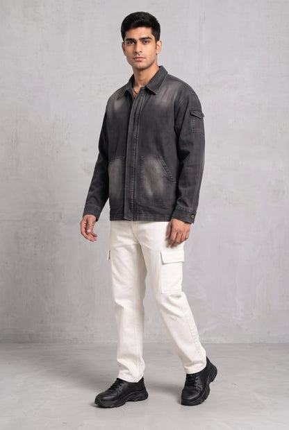 BLACK OG DENIM MEN'S JACKET