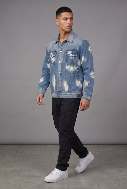 BLUE CLOUD DENIM MEN'S JACKET