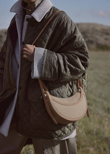 Polene Numero Dix Duo Taupe Canvas