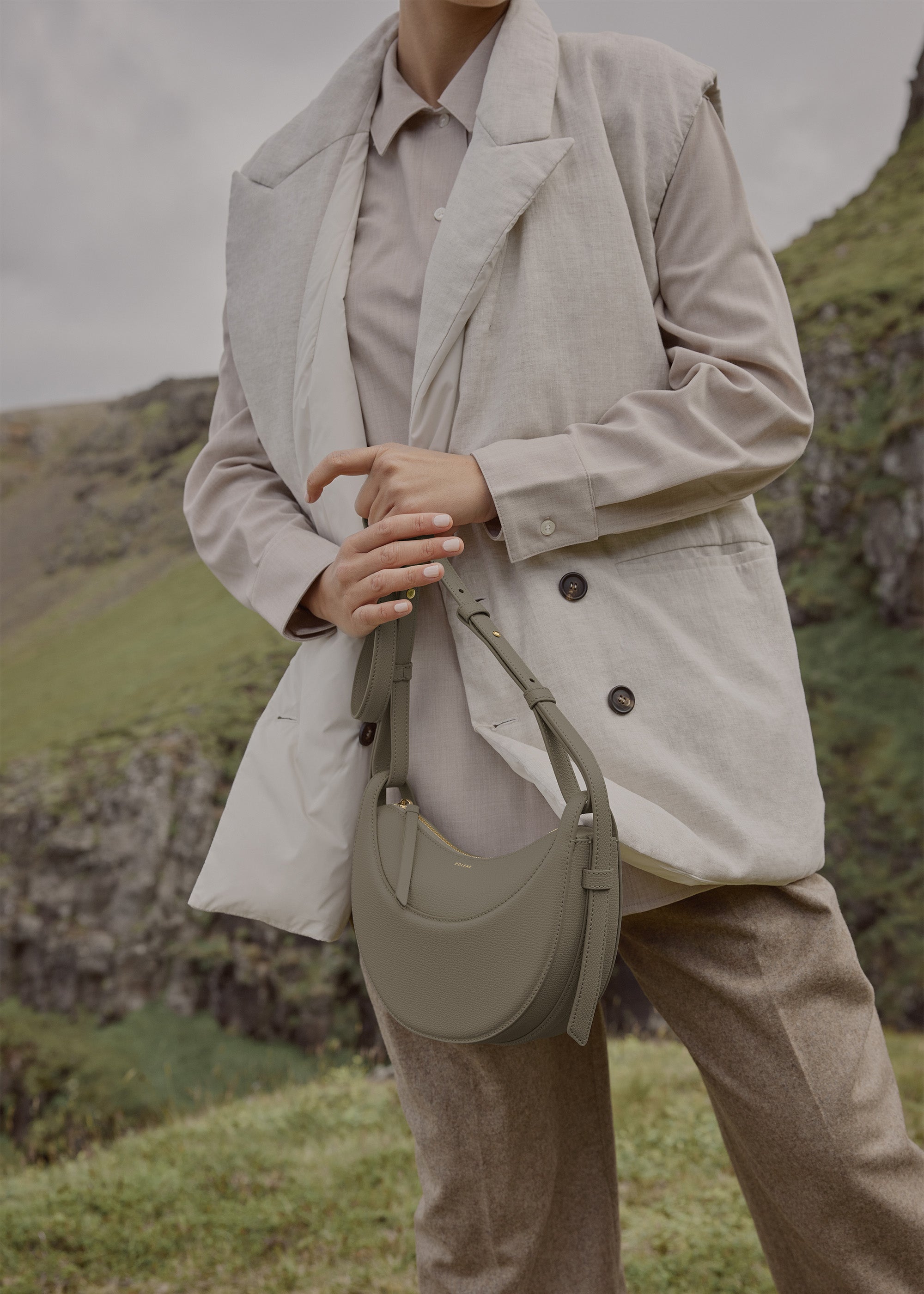 Polene Numero Dix Textured Olive