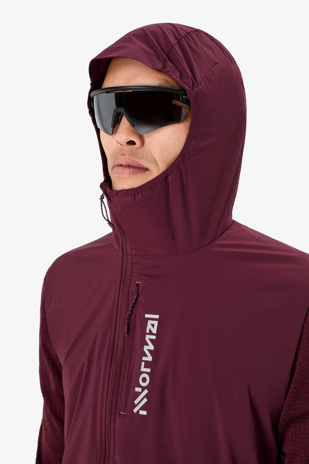 NNormal Tech Hoodie Port Vermut
