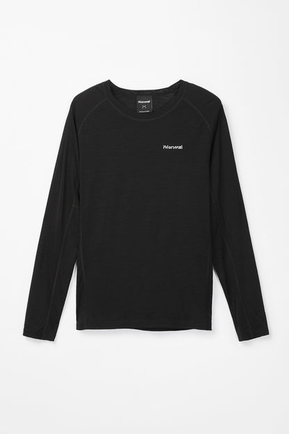 NNormal Women's Merino Long Sleeve T-Shirt Black