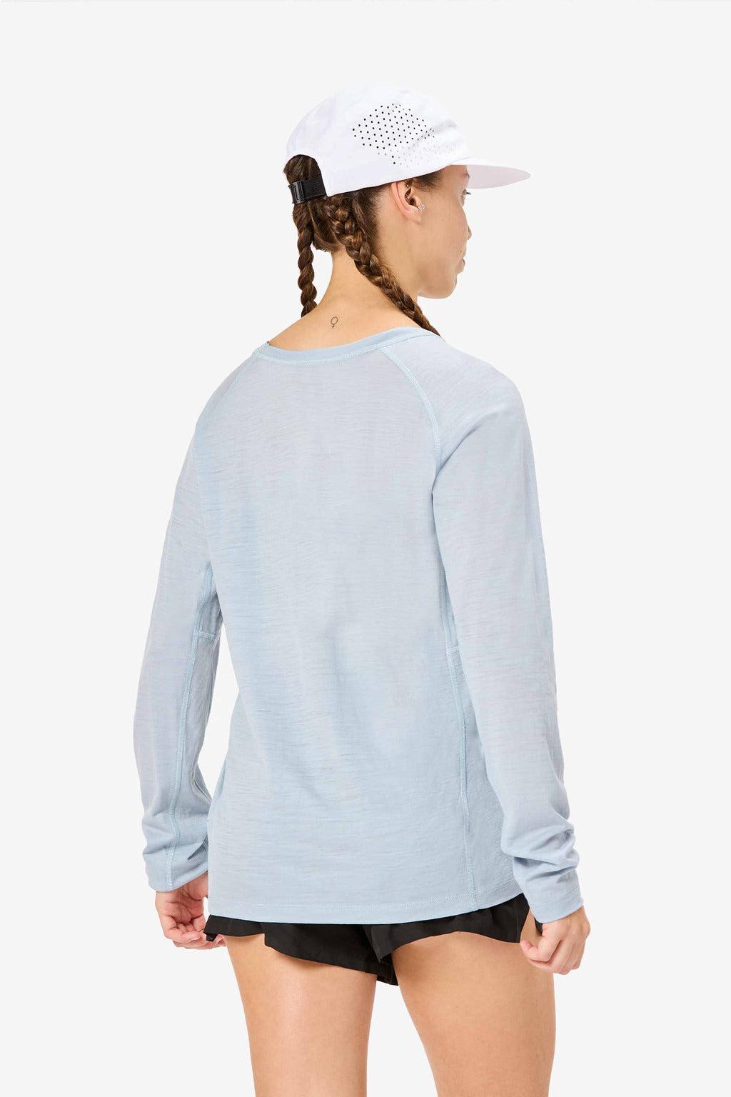 NNormal Women's Merino Long Sleeve T-Shirt Blue