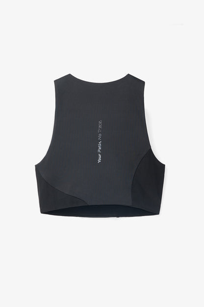 NNormal Trail Crop Top W Black