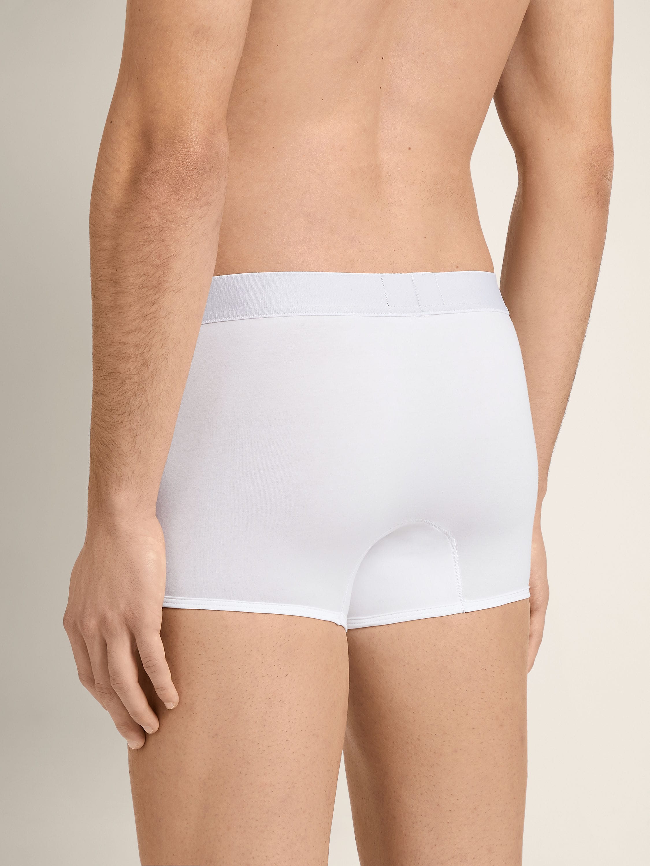 Zegna White Cotton Trunks