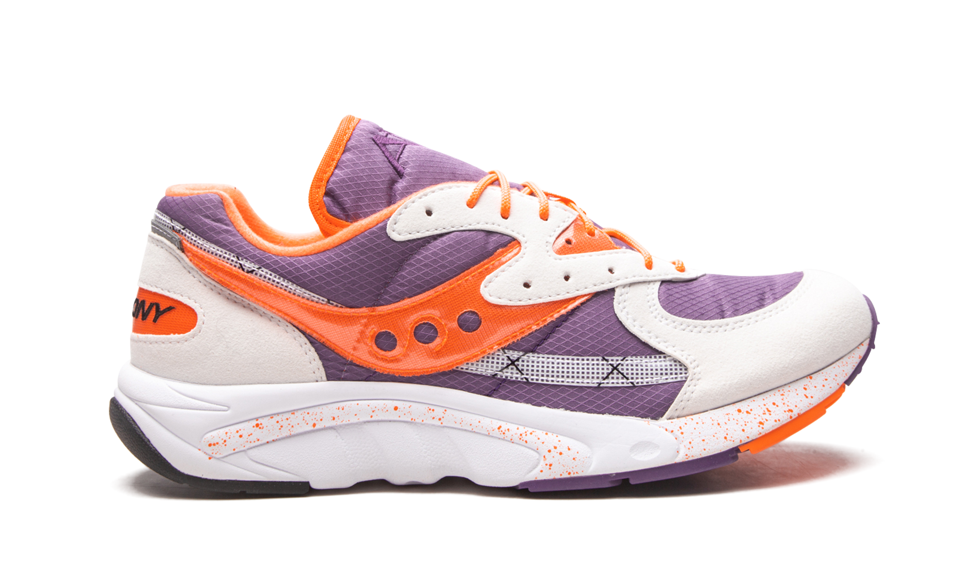 Saucony Aya White Purple Orange