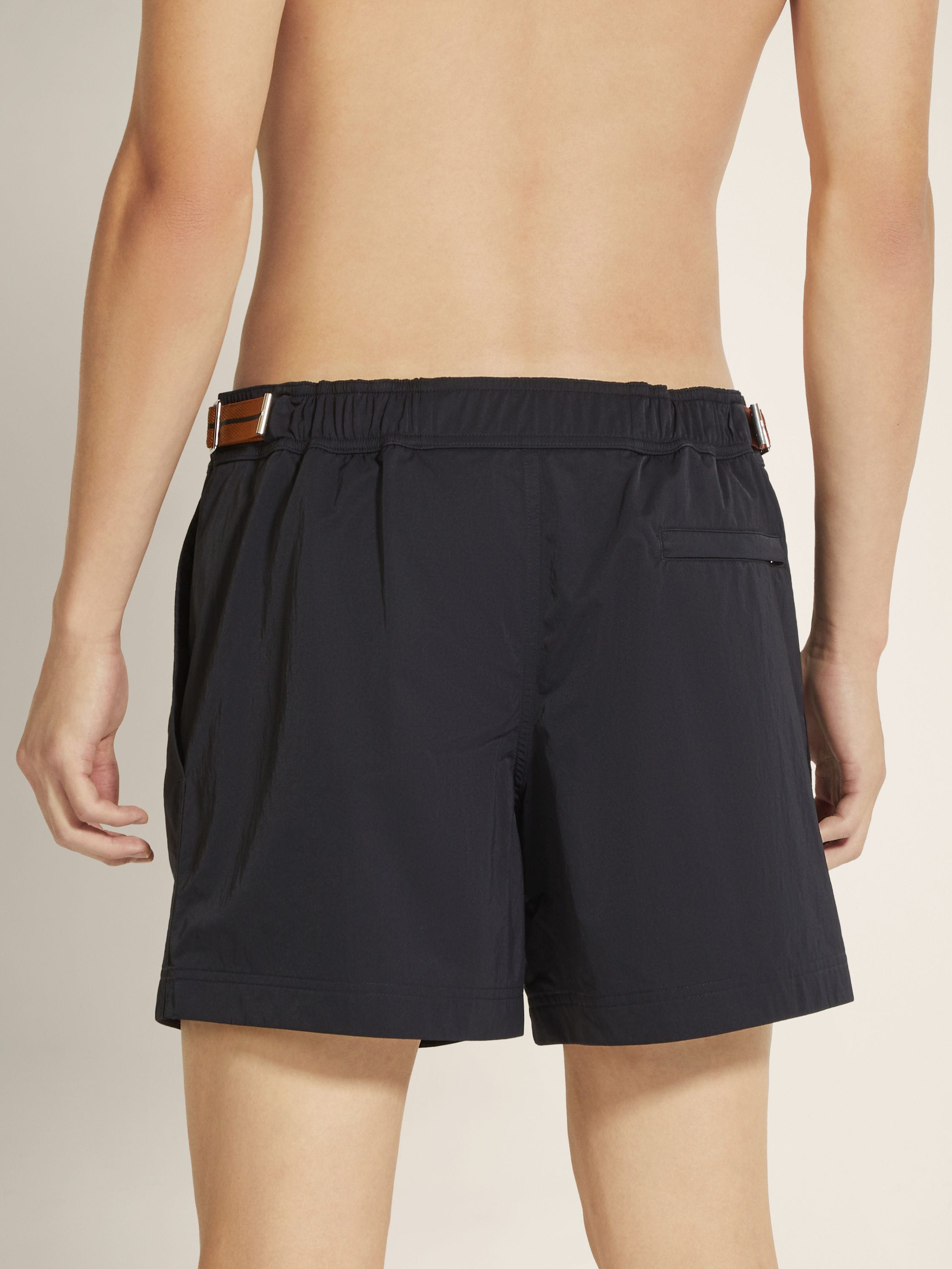 Zegna Zegna 232 Road Brand Mark Swim Trunks