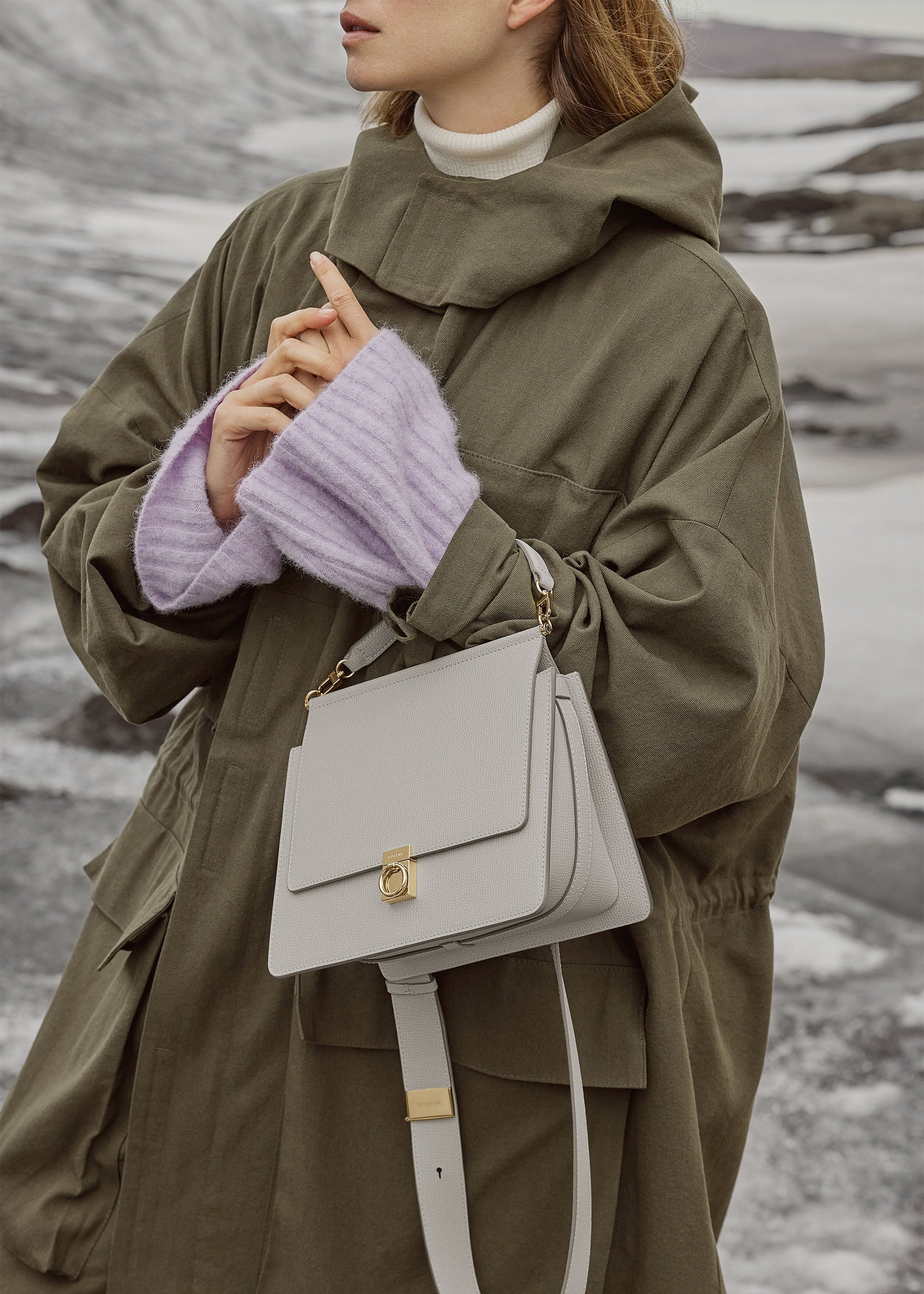 Polene Numero Sept Textured Chalk