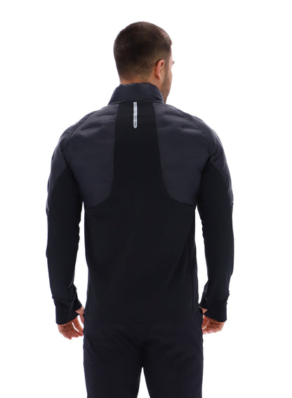 Ted Baker Nathan Padded Hybrid Zipup Running Jacket