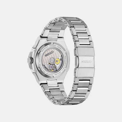 Citizen Series 8 - 880 Mechanical Men Automatic Blue Dial Analog Stainless Steel Watch Nb6034-58L