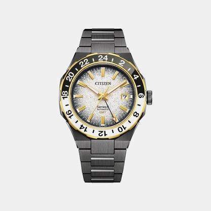 Citizen Series 8 - 880 Mechanical Men Automatic Silver Dial Analog Stainless Steel Watch Nb6035-55H