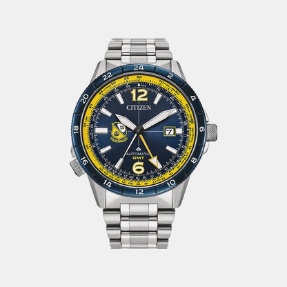 Citizen Promaster Air Angels Edition Men Automatic Blue Dial Analog Stainless Steel Watch Nb6044-54L