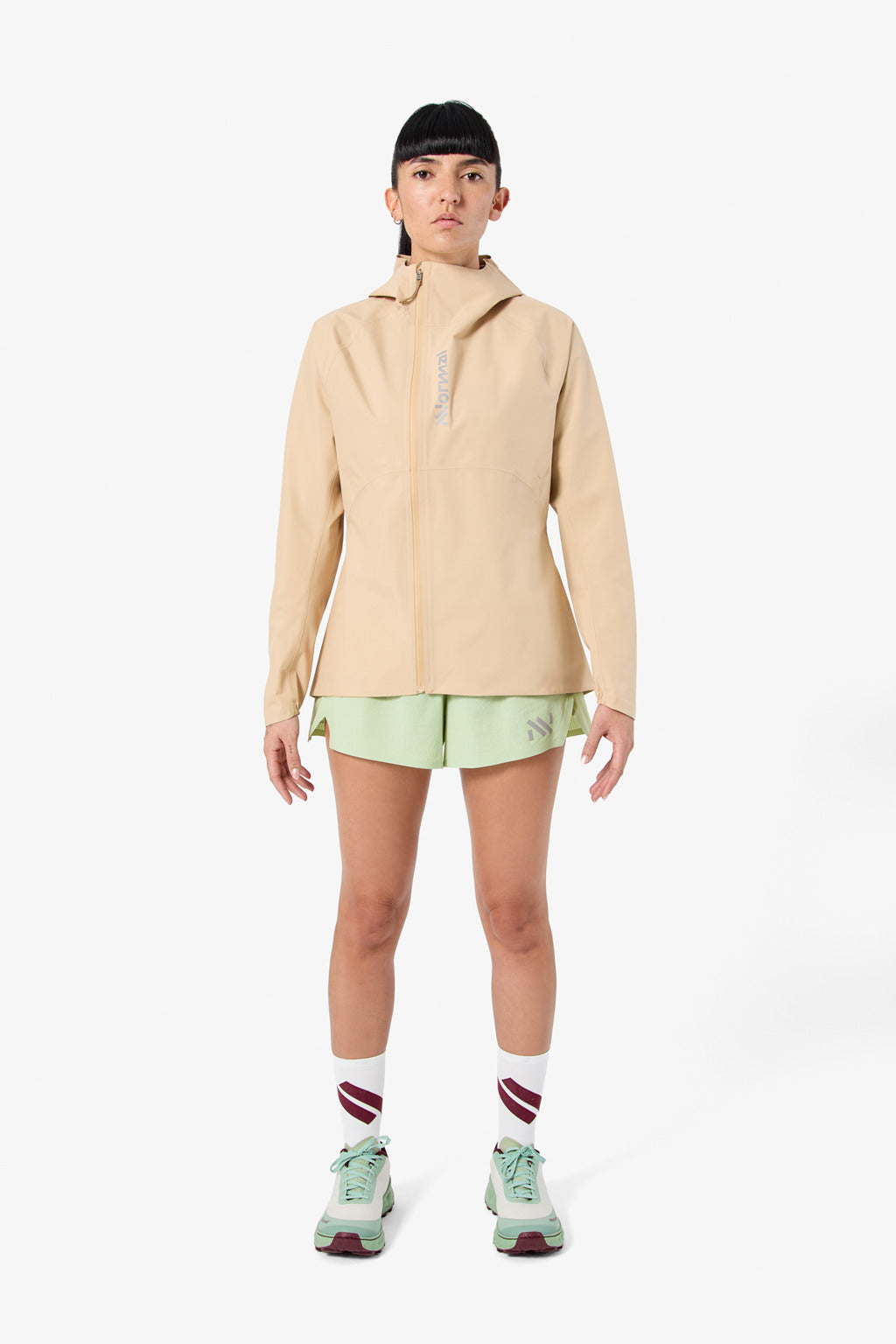 NNormal Trail Rain Jacket 02 W Beige
