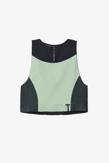 NNormal Trail Crop Top 02 W Green