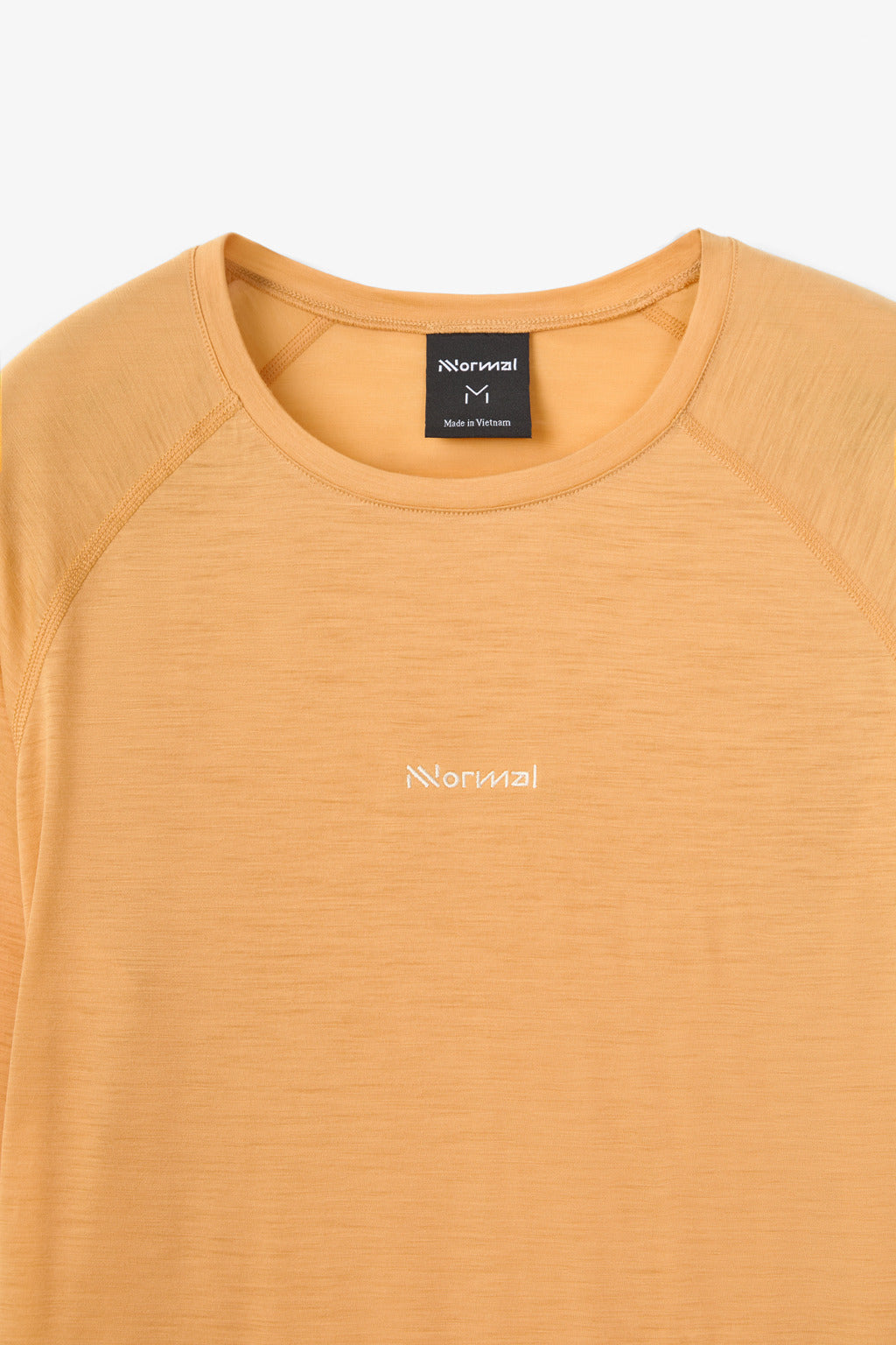 NNormal Merino Long Sleeve 02 Orange
