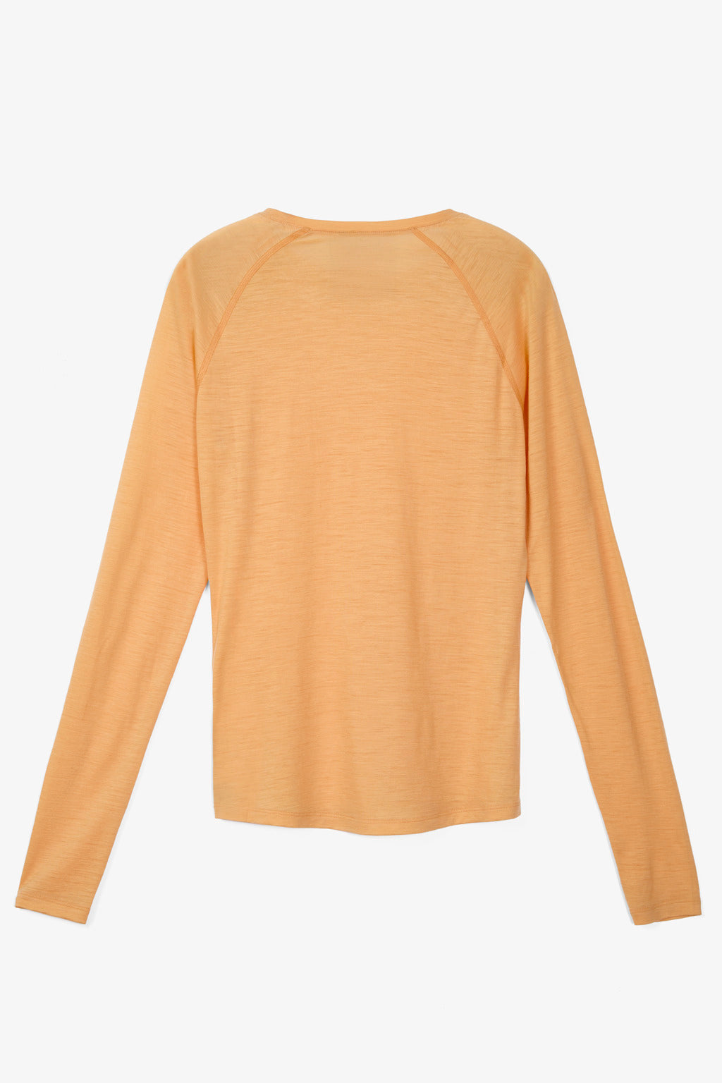 NNormal Merino Long Sleeve 02 W Orange