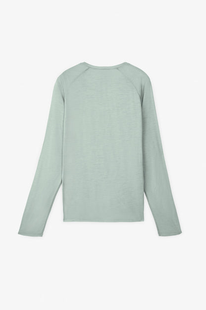 NNormal Merino Long Sleeve 02 W Green