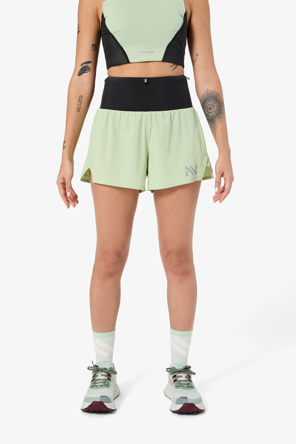 NNormal Race Short 02 W Green