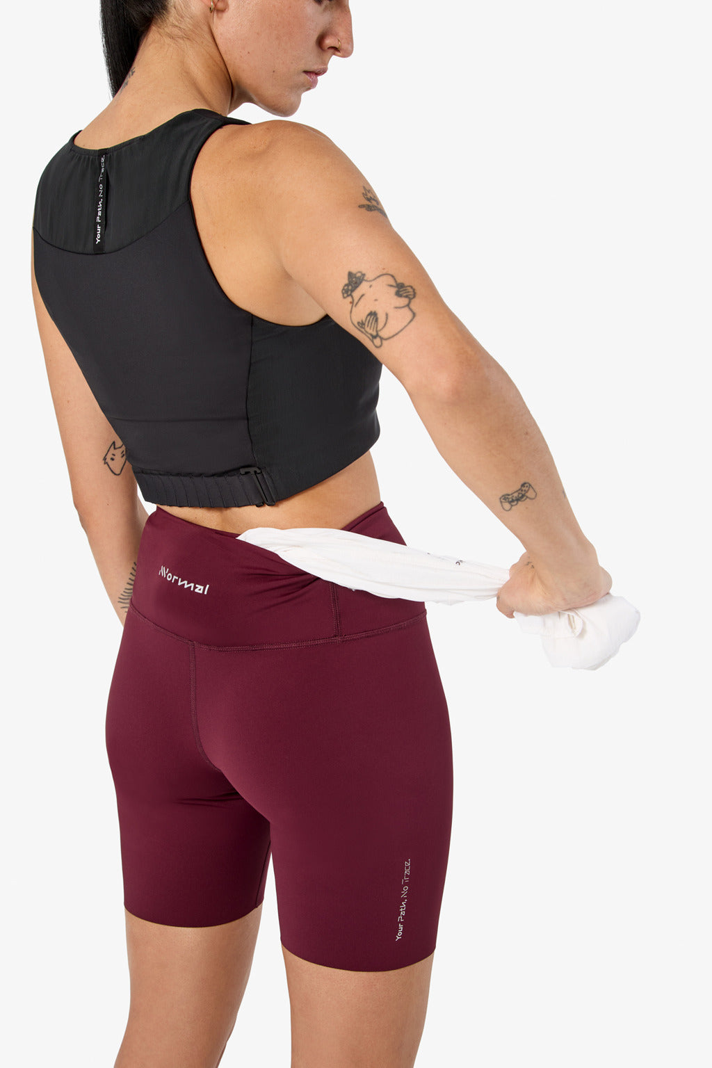 NNormal Race Tight W Burgundy