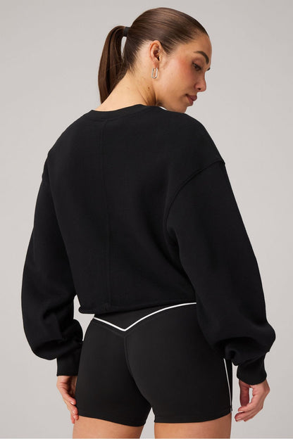 Fabletics Heavy Terry Cropped Pullover