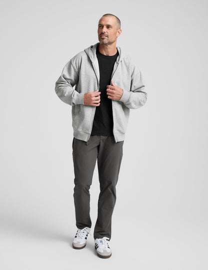 Beyond Yoga LuxeFleece Mens Full Zip Hoodie