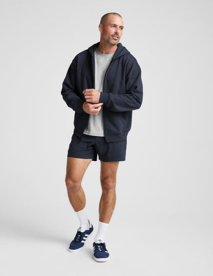 Beyond Yoga LuxeFleece Mens Full Zip Hoodie