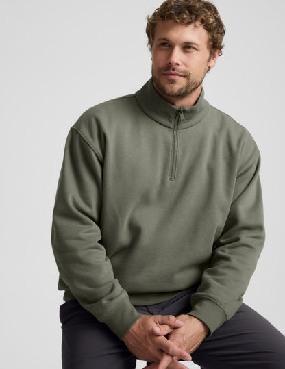 Beyond Yoga LuxeFleece Mens Half Zip Pullover