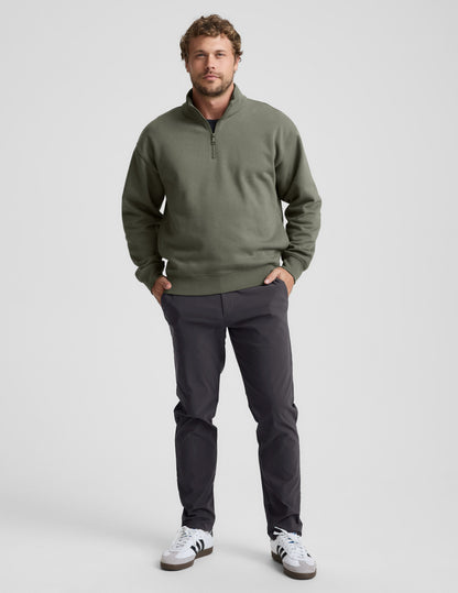 Beyond Yoga LuxeFleece Mens Half Zip Pullover
