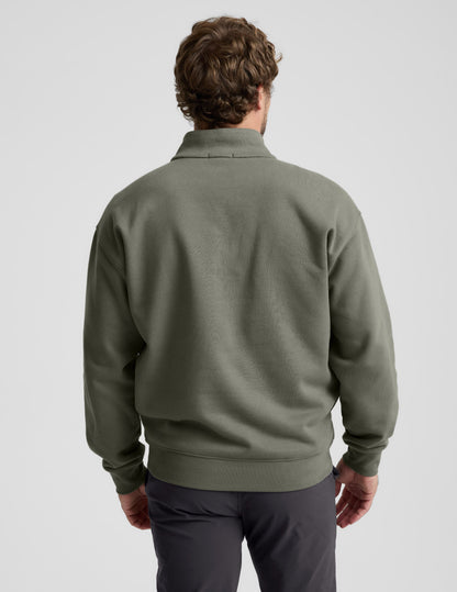 Beyond Yoga LuxeFleece Mens Half Zip Pullover